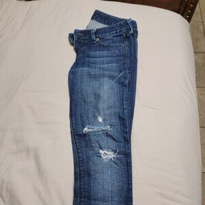 Express size 0r crop jeans